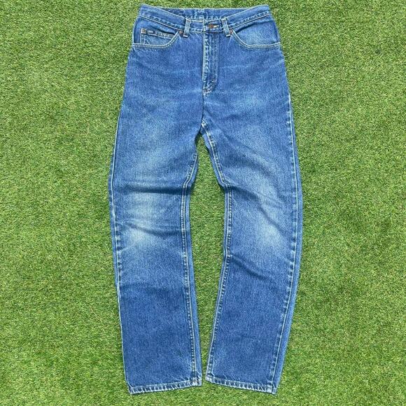 Vintage wash 90s Lee straight leg blue jeans - Picture 1 of 8